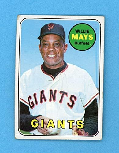 1969 TOPPS 190 Willie Mays Mays San Francisco Giants Baseball Card nisko razreda - Bejzbol kartice za