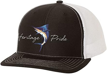 Heritage Pride Marlin Muški Vezeni Mrežasti Šešir Kamiondžija