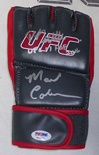 Mark Coleman & amp; Pete Williams potpisali rukavice PSA/DNK COA UFC 17 Hall of Fame UFC rukavice sa autogramom