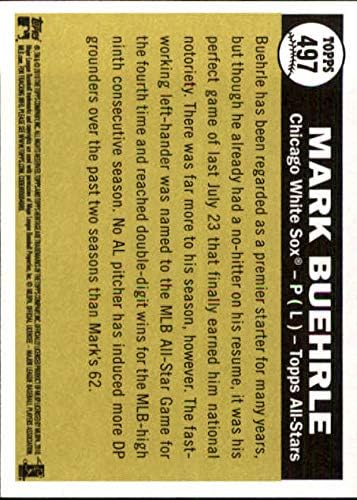 Heritage za gornje baštine 2010 # 497 Mark Buehrle Chicago White Sox kao MLB bejzbol kartica NM-MT