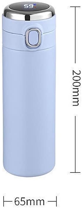 Miaohy Creative graška pametna izolacija boca od nehrđajućeg čelika digitalna termos krigla muške i ženske