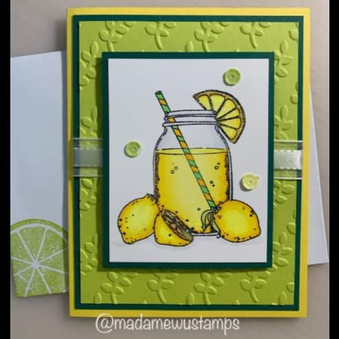 Kwan zanata najslađa želja limunade čiste markice za dekoraciju za izradu kartice i DIY ScretBooking