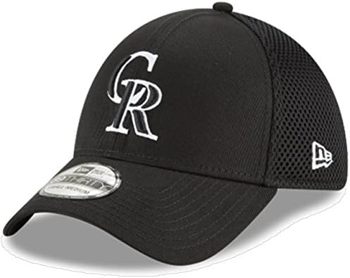 Nova Era autentični Colorado Rockies Crni Neo 39thirty Flex šešir