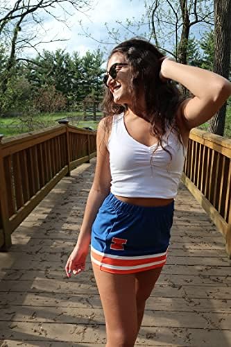 Lojobands Ženska odjeća za vrata prtljažnika College Game Day suknja napravljena u SAD-u