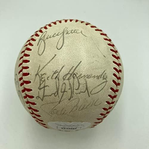 1982. St. Louis Cardinals World Series Champs Team potpisao je bejzbol JSA COA - autogramirani bejzbol