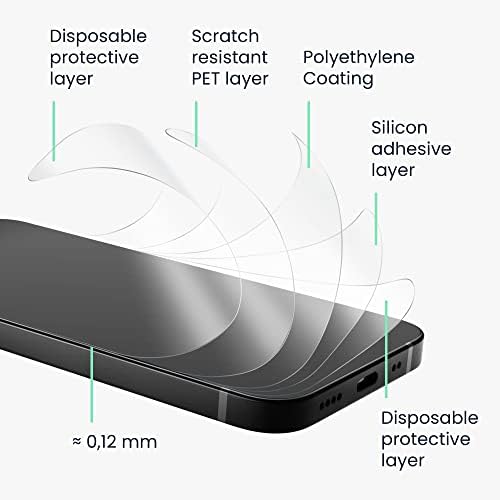 kwmobile Set od 3 štitnika za ekran kompatibilan sa Samsung Galaxy S23 Plus-zaštitnik ekrana kristalno čist