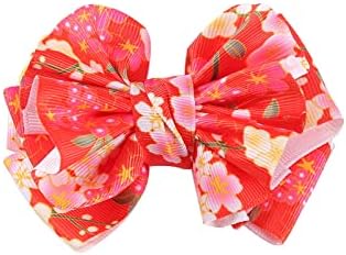 Toddler Baby Girls Floral Prints Hair Clip Bowknot Hairpin Headwear Uskršnja Korpa Stuff Girls