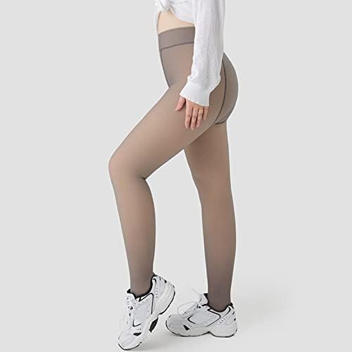Pantyhose za žene Kontrolirajte vrhunske bezbedne noge Slim obložene zimske gamaše visoke sportske gamaše