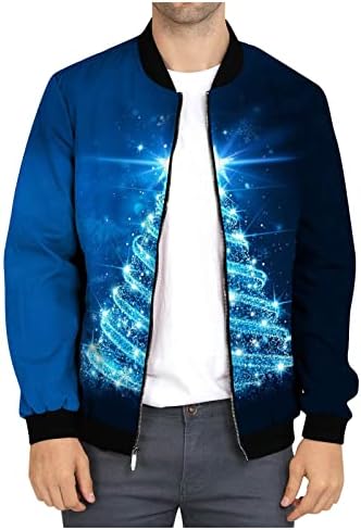 ADSSDQ Muška jakna Zima, zima prevelika stilska jakna Muška plaža s dugim rukavima Grafički debeli pulover13