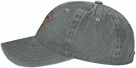 Američki fudbalski kaubojski šešir klasični oprani podesivi bejzbol kapa