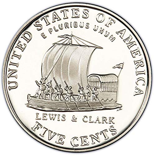 2004 P & D BU Keelboat Jefferson Nickel Izbor Neprikupan američki set kovanice 2