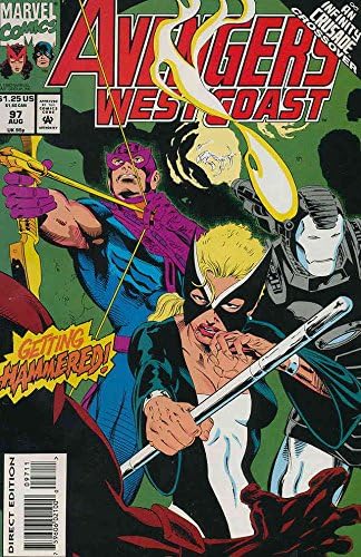 Avengers Zapadna Obala # 97 VF / NM; Marvel comic book / Infinity Crusade