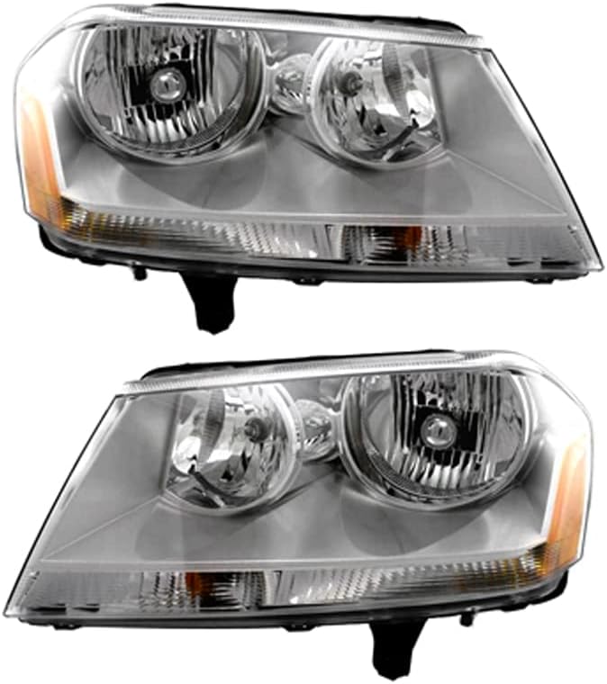 Raelektrična Nova prednja svjetla kompatibilna sa Dodge Avenger 2008-2014 po BROJU DIJELA 5116342ad 5116343AD 5116342AD 5116343AD CH2503182 CH2502182