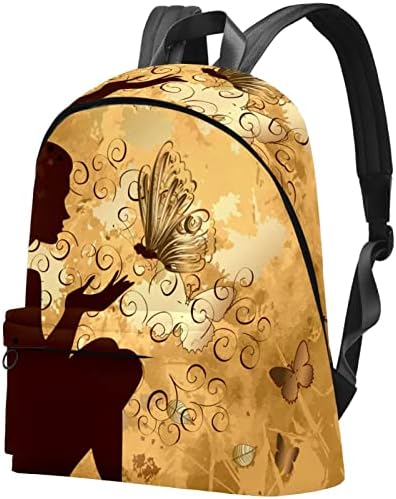 VBFOFBV ruksak za laptop, elegantan putni ruksak casual paketi za muškarce za muškarce, djevojke Leptir