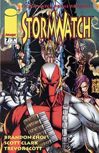 Stormwatch #7 VF; slika strip