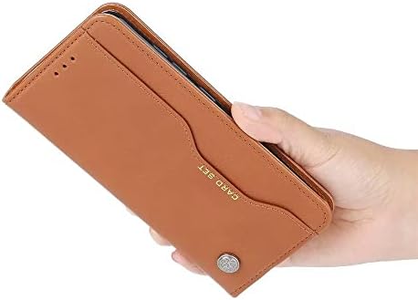 ECCRIS za Samsung Galaxy A14 5G futrola za novčanik Premium kožna Folio Flip Case držač kartice Crna