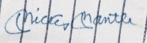 Mickey Mantle potpisao 1951 New York Yankees Rookie Igra Model Jersey JSA COA - Autographirani MLB dresovi