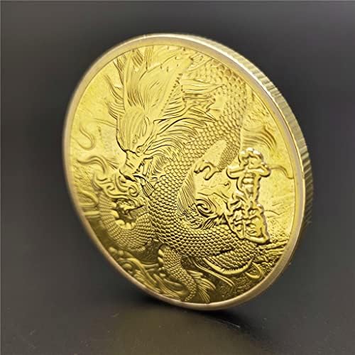 Kineski povoljni zmajevi, četiri mitske zvijeri, zeleni zmajevi kovanice, zmajeve kovanice