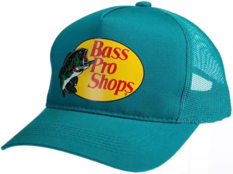 Bass Pro Shop muški kamiondžija šešir mrežasta kapa-Podesiva snapback zatvaranje-odličan za lov & ribolov