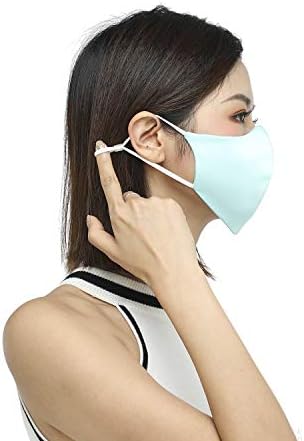 NMM Global Mulberry silk maska za lice za žene muškarci & amp; Kids, 3D maske za kožu sklonu aknama i osjetljivu, bez džepa za Filter