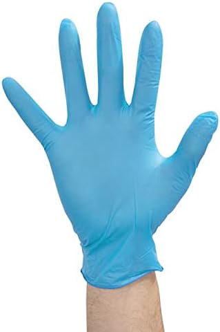 ESKAY PRODUCTS Nitril vinil blend rukavice za jednokratnu upotrebu, bez lateksa, rukavice bez pudera, plava