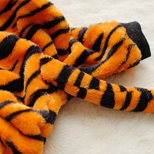 Jalin Pet Tiger kostim slatka i smiješna odjeća za pse i mačke Halloween Outfit dukseve za šteps i mačiće