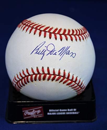 Autografirani Billy DeMars Službene rawlings Baseball sa Coa - autogramirani bejzbol