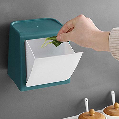 Zukeeljt smeće može smeće, kupaonica kuhinja staklena vrata zida montirana samoljepljiva naljepnica za pohranu