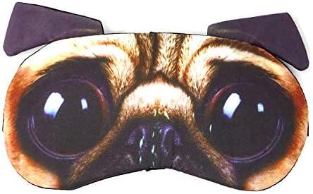 Honbay 3D smiješno sjenilo za oči za oči s podesivim kaišem za glavu za putovanja, igru, zabavu, odmor, spava, itd