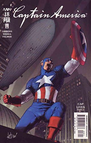 Kapetan Amerika 18 VF / NM; Marvel comic book / Marvel Knights