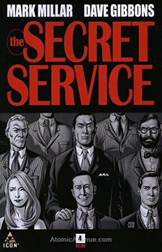 Tajna služba, # 4 VF ; ikona strip / inspirisan Kingsman filmovi