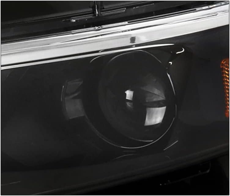 ZMAUTOPARTS projektor farovi prednja svjetla Crna za Chevy Malibu -2018
