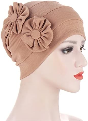 Sgaogew Žene Ljetni šeširi Žene Casual Hat Solid Color Applique Fashion Bandana Hat Pulover kapa za kapu
