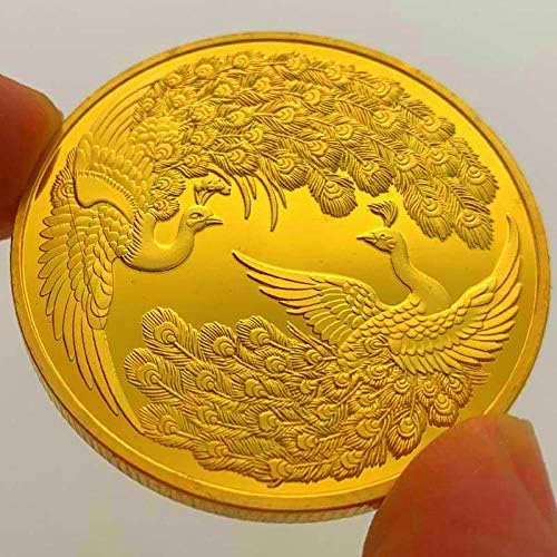 Ada CryptoTurrency Kineski paun mandarinski patka Lark Love Lijepo omiljeni novčići Kovamorativni novčići sakupljački novčići