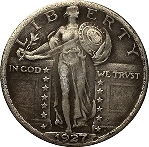 Komemorativni kovani CryptoCurrency FAVORY 1927 Američki Liberty Eagle Srebrna ploča COIN COIN COIN COIN