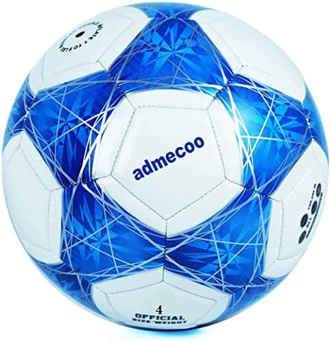 Admecoo lampica Fudbal lopta svijetli u tamnoj nogometnoj kuglici veličine 4/5 sa igalom i kuglicom za pumpu