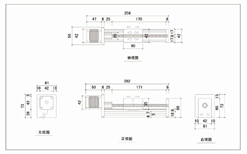 Deset-visoka STX serija 300mm 11.81 inčni efektivni hod Linearni Aktuator za fazu DIY CNC dijelovi rutera