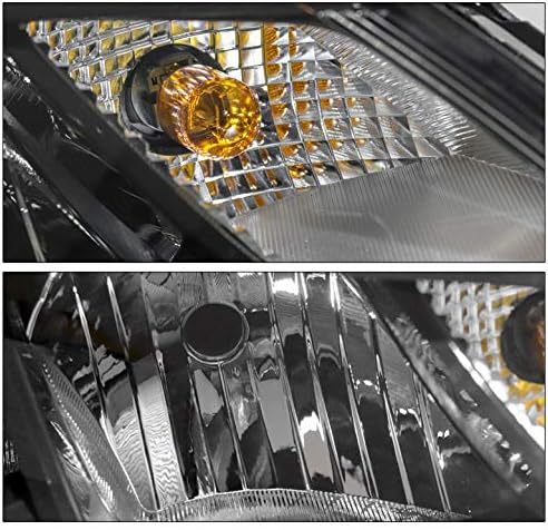 ZMAUTOPARTS zamjena farovi farovi crna sa 6 Bijela LED DRL svjetla za -2018 Chevy Cruze