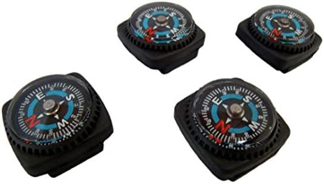 TIP-III 4PC Tekući punjeni klizni kompas set za lomzor ili paraCord narukvice
