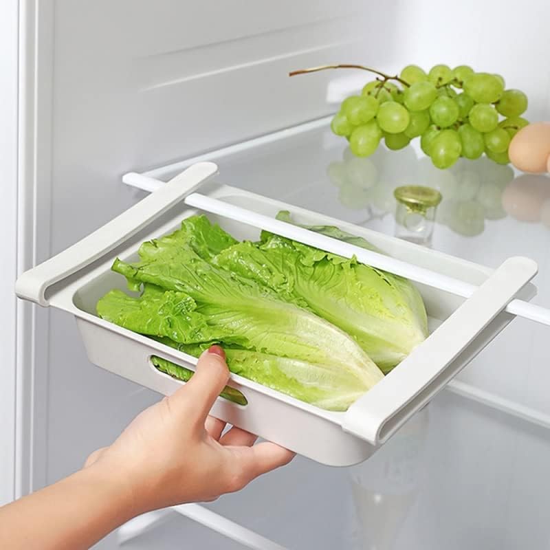 PDGJG Creative frižider kutija za čuvanje svježih kutija za čuvanje fioka Uvlačiva posuda za skladištenje hrane