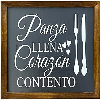 Španski kućni znakovi hrane, dom i dnevni boravak, drveni znakovi, zidni viseći, kuhinja španjolski hajde