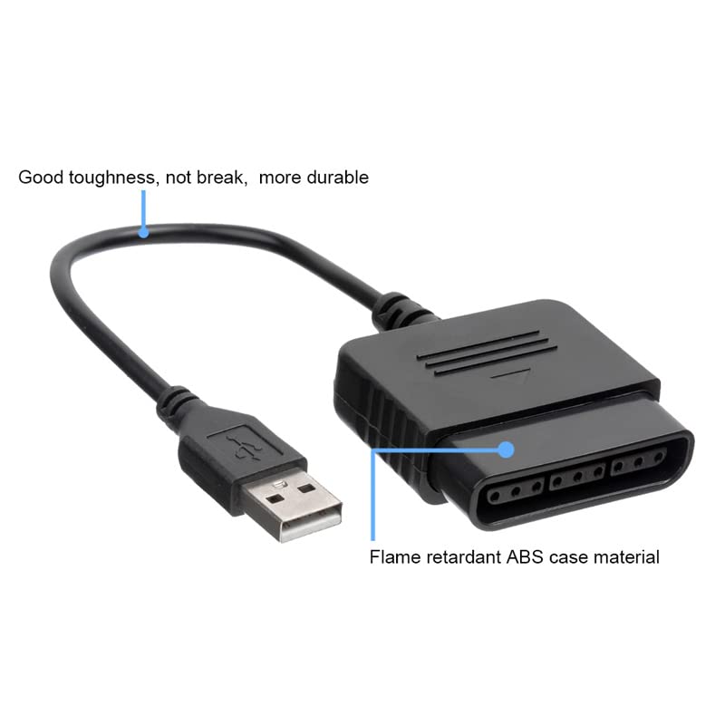 USB 2.0 kabl za pretvaranje kontrolera igara za PS1 PS2 Joypad Gamepad na PS3 PC Adapter