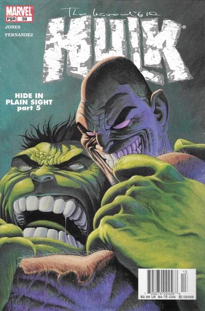 Nevjerovatan Hulk, # 59 VF ; Marvel comic book / Bruce Jones