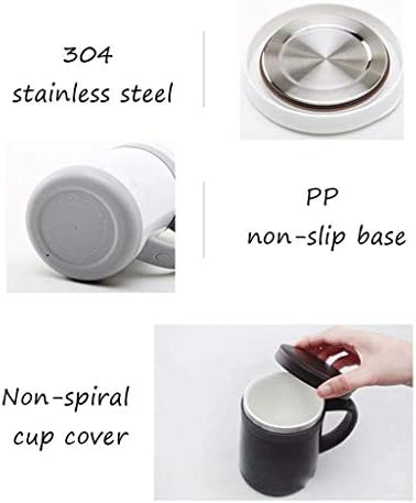 PDGJG nehrđajuće izolirane čaše, ručka zadržava vaše piće vruća kafa, čaj, pivo, vodu