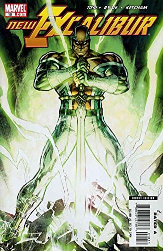 Novi Excalibur #10 VF ; Marvel comic book / kapetan Britanija