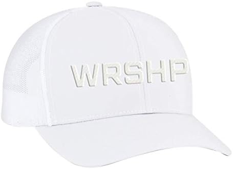 Trenz košulja Muška kršćanska brižna kratica WRSHP 3D vezeni mrežni kapu