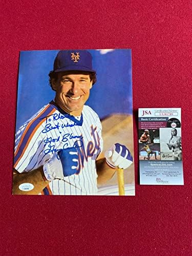 Gary Carter, Autographion 8x10 fotografija Vintage / Scarca - Autographirana MLB fotografija