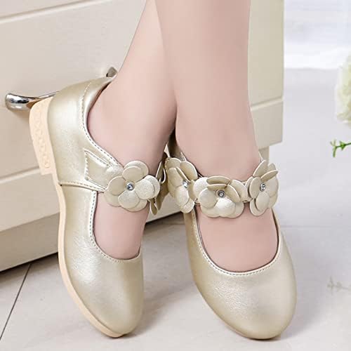 Dječije cipele bijele kožne cipele Bowknot djevojke princeze cipele pojedinačne cipele performanse cipele visoke Top djevojke cipele 11c