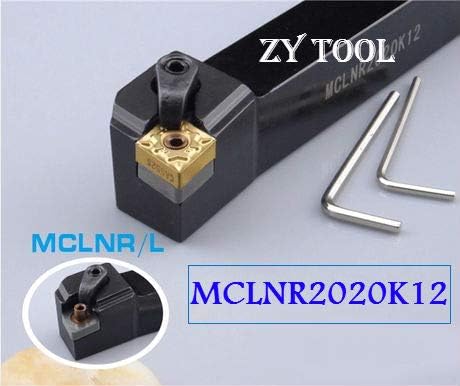 FINCOS MCLNR2020K12 CNC držač alata za okretanje,indeksabilni tokarski tokarsl, MCLNR/L vanjski alat za