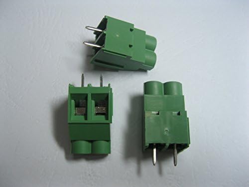 40 kom konektor za vijčani terminalni Blok 2 puta / pin korak 6,35 mm zeleni žičani kavez tip DC635